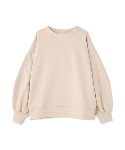 N.（N. Natural Beauty Basic）（エヌエヌナチュラルビューティーベーシック）の「◆ボリュームスリーブスウェット（スウェット・レディース・チャコールグレー/ライトベージュ・MEDIUM）」の13枚目の写真