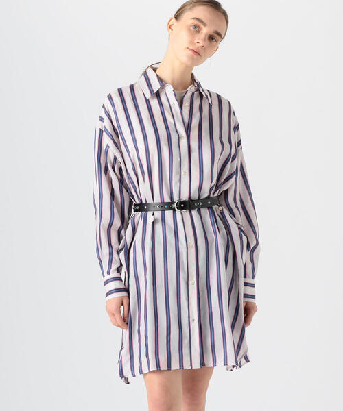 ISABEL MARANT（イザベルマラン）の「ISABEL MARANT ZAP レザーベルト（ベルト・レディース・ブラック/ライトベージュ・S/M）」の3枚目の写真