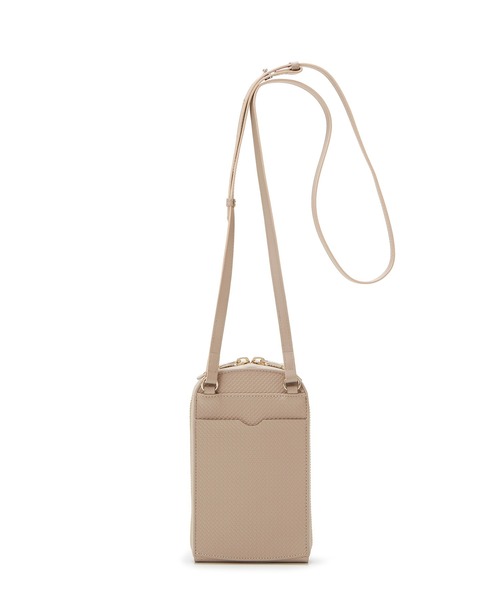 TOPKAPI（トプカピ）の「クロス 型押し パイピング ミニバッグ RAY