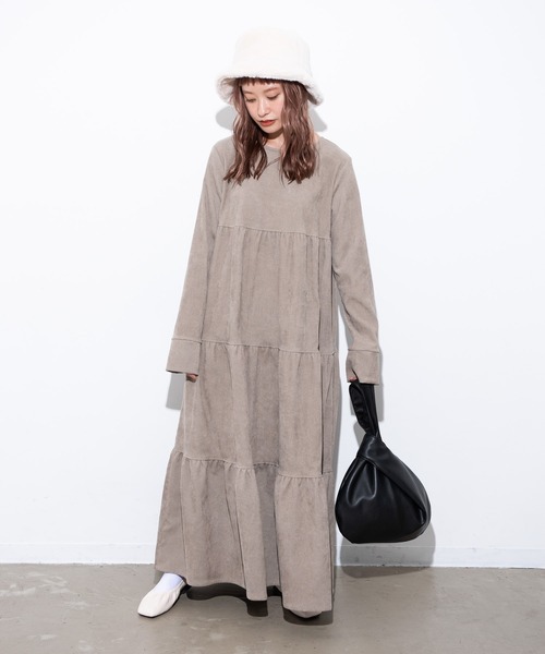 セール ブランド古着 長袖ワンピース ワンピース Merlot メルロー のファッション通販 Zozoused