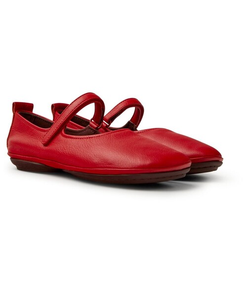 【cosan】カンペール パンプス フラットシューズ 赤 レッド cosan】カンペール パンプス フラットシューズ 赤 レッド CAMPER