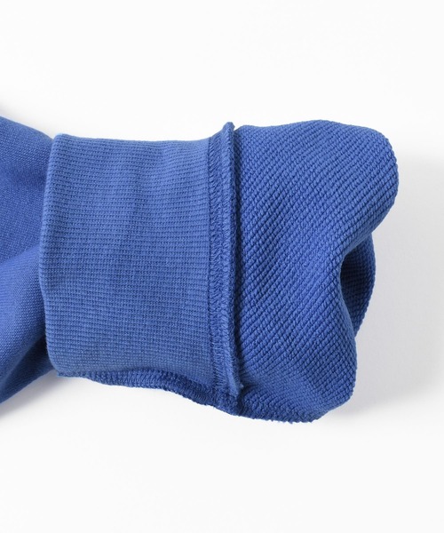 GLAZOS（グラソス）の「裏毛・ドロップショルダーZIP使いトレーナー【セットアップ対応】（スウェット・キッズ・ホワイト/ブラック/ブルー・130cm/140cm/150cm/170cm/160cm）」の15枚目の写真