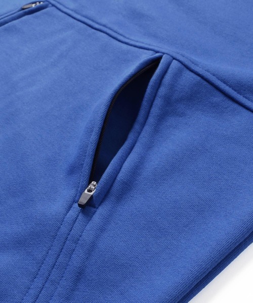 GLAZOS（グラソス）の「裏毛・ドロップショルダーZIP使いトレーナー【セットアップ対応】（スウェット・キッズ・ホワイト/ブラック/ブルー・130cm/140cm/150cm/170cm/160cm）」の17枚目の写真