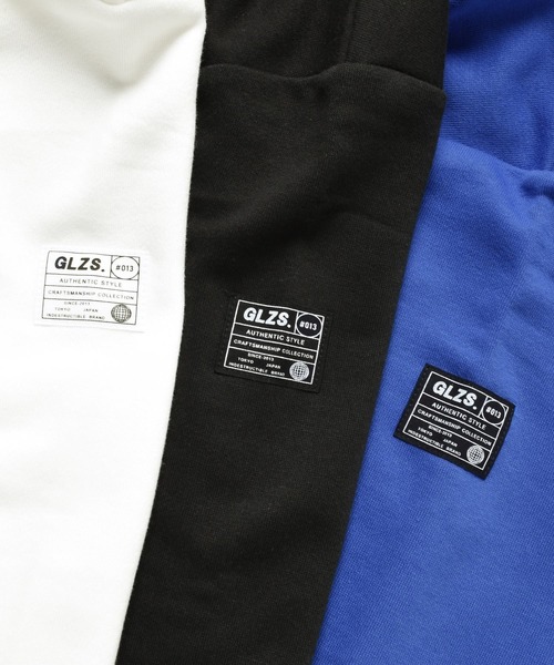 GLAZOS（グラソス）の「裏毛・ドロップショルダーZIP使いトレーナー【セットアップ対応】（スウェット・キッズ・ホワイト/ブラック/ブルー・130cm/140cm/150cm/170cm/160cm）」の18枚目の写真