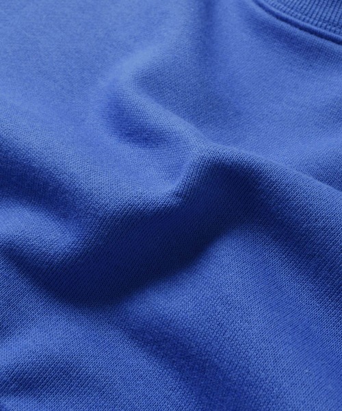 GLAZOS（グラソス）の「裏毛・ドロップショルダーZIP使いトレーナー【セットアップ対応】（スウェット・キッズ・ホワイト/ブラック/ブルー・130cm/140cm/150cm/170cm/160cm）」の5枚目の写真