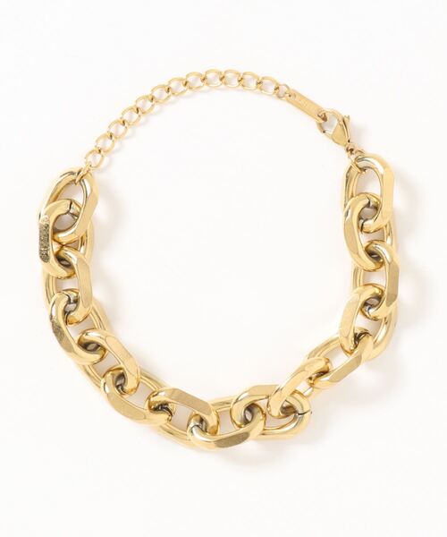 B.R.U(ブル)の「ゴールドチェーンブレスレット(ブレスレット・レディース・ゴールド・FREE)」の1枚目の写真