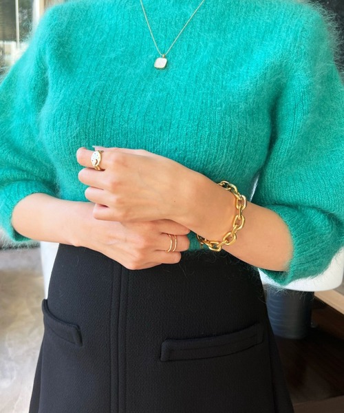 B.R.U(ブル)の「ゴールドチェーンブレスレット(ブレスレット・レディース・ゴールド・FREE)」の3枚目の写真