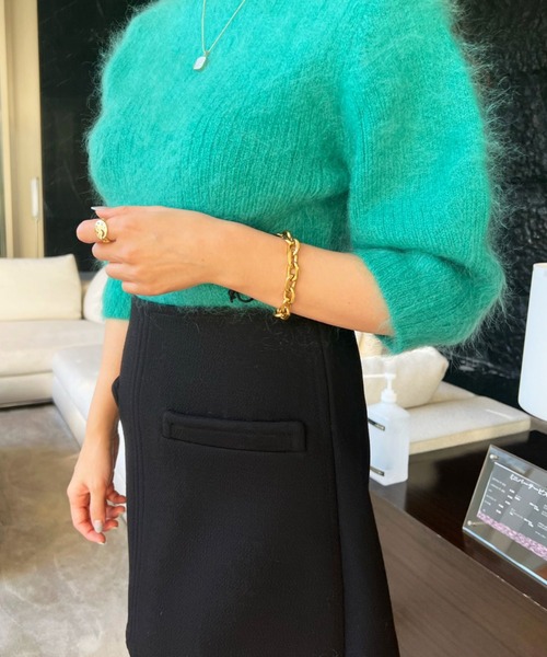 B.R.U(ブル)の「ゴールドチェーンブレスレット(ブレスレット・レディース・ゴールド・FREE)」の2枚目の写真