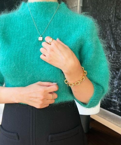 B.R.U(ブル)の「ゴールドチェーンブレスレット(ブレスレット・レディース・ゴールド・FREE)」の10枚目の写真