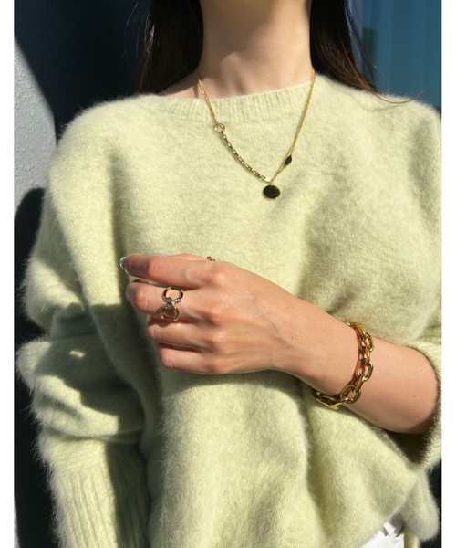 B.R.U(ブル)の「ゴールドチェーンブレスレット(ブレスレット・レディース・ゴールド・FREE)」の11枚目の写真