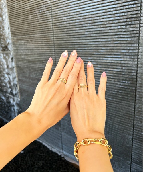 B.R.U(ブル)の「ゴールドチェーンブレスレット(ブレスレット・レディース・ゴールド・FREE)」の14枚目の写真