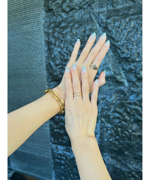 B.R.U(ブル)の「ゴールドチェーンブレスレット(ブレスレット・レディース・ゴールド・FREE)」の15枚目の写真