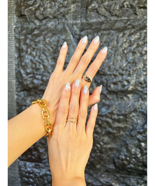 B.R.U(ブル)の「ゴールドチェーンブレスレット(ブレスレット・レディース・ゴールド・FREE)」の16枚目の写真