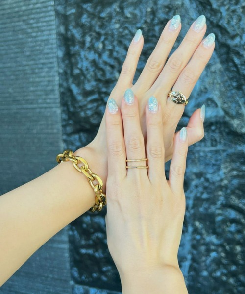 B.R.U(ブル)の「ゴールドチェーンブレスレット(ブレスレット・レディース・ゴールド・FREE)」の22枚目の写真