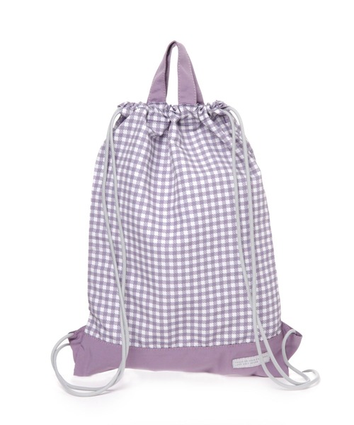 GLOBAL WORK（グローバルワーク）の「キッズ/洗えるスクールナップサック/265415（ショルダーバッグ・キッズ・スカイブルー/ブラック/ネイビー/カーキ/ライトピンク/ライトベージュ/その他/ライトパープル/ライトグリーン・FREE）」の8枚目の写真