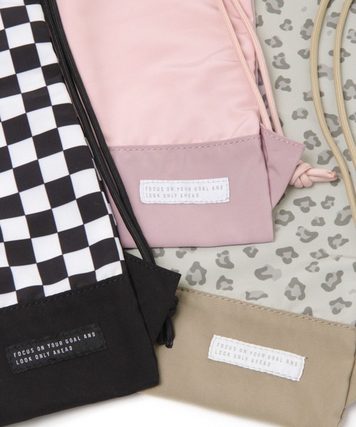 GLOBAL WORK（グローバルワーク）の「キッズ/洗えるスクールナップサック/265415（ショルダーバッグ・キッズ・スカイブルー/ブラック/ネイビー/カーキ/ライトピンク/ライトベージュ/その他/ライトパープル/ライトグリーン・FREE）」の13枚目の写真