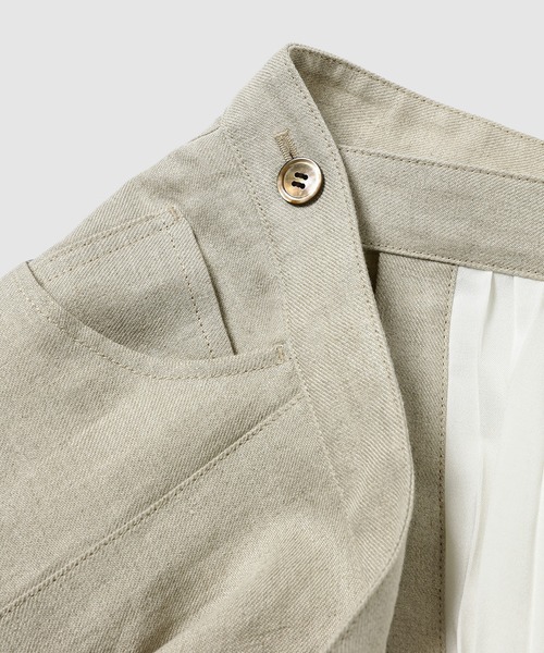 EZUMi（エズミ）の「SKIRT（スカート・レディース・インディゴブルー/ベージュ・S/M）」の3枚目の写真