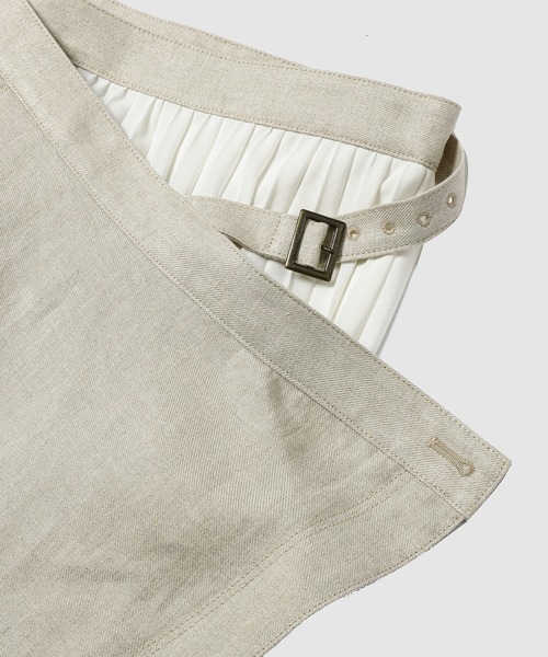 EZUMi（エズミ）の「SKIRT（スカート・レディース・インディゴブルー/ベージュ・S/M）」の4枚目の写真