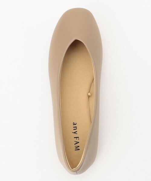 ANY（エニィ）の「走れるスクエアバレエシューズ（バレエシューズ・レディース・ブラック系/ライトグレー系/黄土色系/アイボリー系/イエロー系・SMALL/MEDIUM/LARGE）」の10枚目の写真