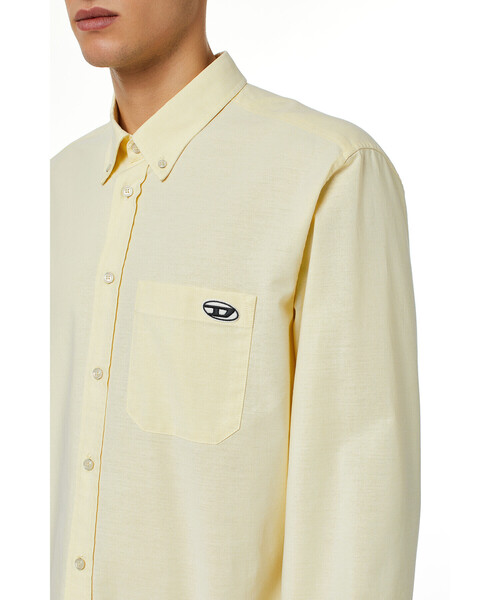 DIESEL(ディーゼル)の「メンズ シャツ オックスフォード(シャツ/ブラウス・メンズ・ライトブルー/イエロー・SMALL/LARGE/X-LARGE/MEDIUM/XX-LARGE/X-SMALL)」の15枚目の写真