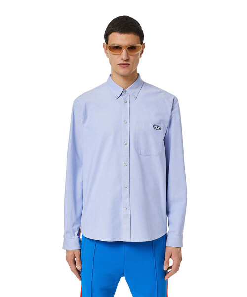 DIESEL(ディーゼル)の「メンズ シャツ オックスフォード(シャツ/ブラウス・メンズ・ライトブルー/イエロー・SMALL/LARGE/X-LARGE/MEDIUM/XX-LARGE/X-SMALL)」の12枚目の写真