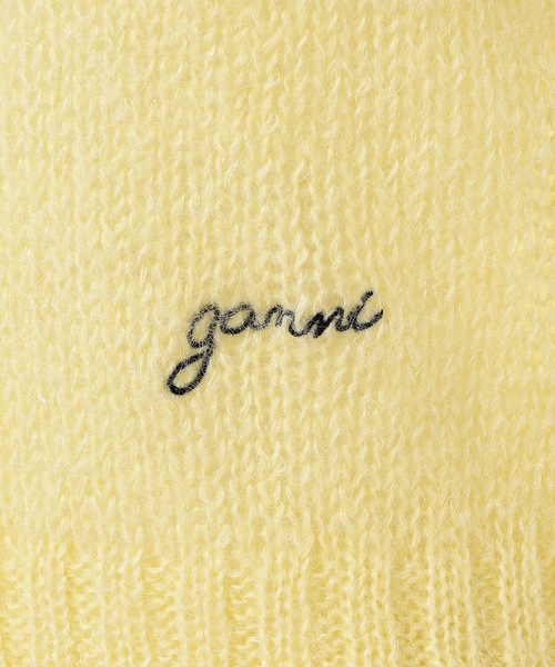 GANNI(ガニー)の「Open Mohair(ベスト・レディース・ベージュ/テラコッタ・S/XS)」の4枚目の写真