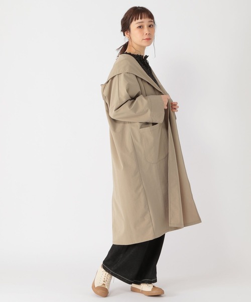 studio CLIP（スタディオクリップ）の「【撥水/マシーンウォッシャブル】撥水機能フーディ（その他アウター・レディース・ベージュ/カーキ/イエロー・FREE）」の18枚目の写真