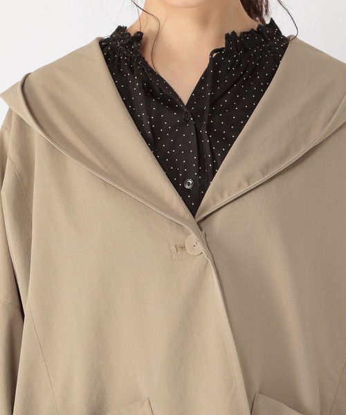 studio CLIP（スタディオクリップ）の「【撥水/マシーンウォッシャブル】撥水機能フーディ（その他アウター・レディース・ベージュ/カーキ/イエロー・FREE）」の12枚目の写真