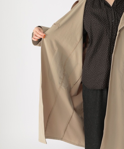 studio CLIP（スタディオクリップ）の「【撥水/マシーンウォッシャブル】撥水機能フーディ（その他アウター・レディース・ベージュ/カーキ/イエロー・FREE）」の7枚目の写真