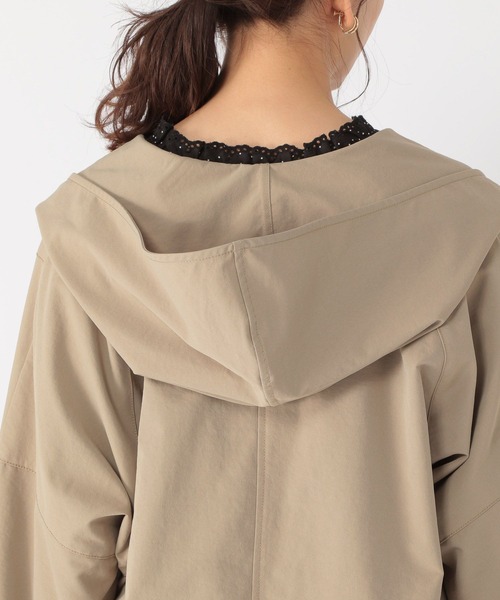 studio CLIP（スタディオクリップ）の「【撥水/マシーンウォッシャブル】撥水機能フーディ（その他アウター・レディース・ベージュ/カーキ/イエロー・FREE）」の11枚目の写真