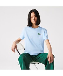 LACOSTE（ラコステ）の「パイルクロックエンブレムTシャツ（Tシャツ/カットソー・レディース）」