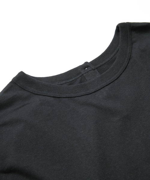 HANES（ヘインズ）の「【HANES/ヘインズ】UNDIES　リサイクルコットン2WAYネックワンピース　HW1-V305（ワンピース・レディース・ホワイト/ブラック/グリーン・FREE）」の6枚目の写真