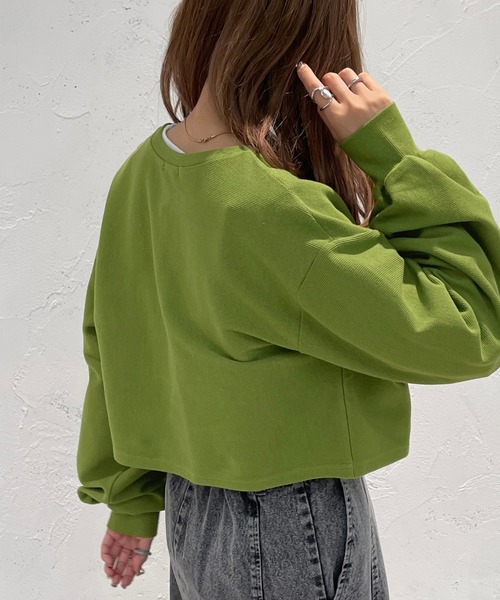 apres jour mignon（アプレジュールミニョン）の「ドットボタンカーディガン【ZOZOTOWN限定アイテム】（カーディガン/ボレロ・レディース・ブラック/ピンク/イエロー系その他/グリーン系その他/アイボリー・X-LARGE/フリー）」の21枚目の写真