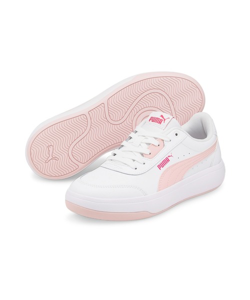 PUMA(プーマ)の「PUMA プーマ ウィメンズ トリ スニーカー(スニーカー・レディース・ホワイト×ブラック/ホワイト/ホワイト×ピンク/ブラック・24.5cm/22.0cm/22.5cm/23.0cm/24.0cm/25.0cm/23.5cm/25.5cm/26.0cm)」の7枚目の写真