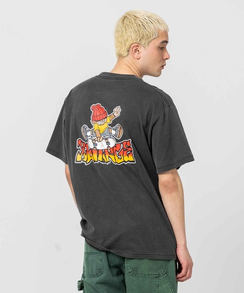 XLARGE（エクストララージ）の「INDY GRAB S/S TEE（Tシャツ/カットソー・メンズ・ブラック/パープル/ホワイト・M/XL/S/L）」の6枚目の写真