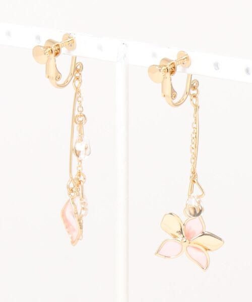 カヤ（カヤ）の「【カヤ】花冥利イヤリング（イヤリング・レディース・イエロー/ブルー/桜・FREE）」の4枚目の写真