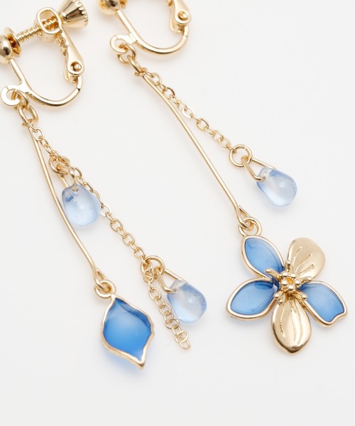 カヤ（カヤ）の「【カヤ】花冥利イヤリング（イヤリング・レディース・イエロー/ブルー/桜・FREE）」の10枚目の写真