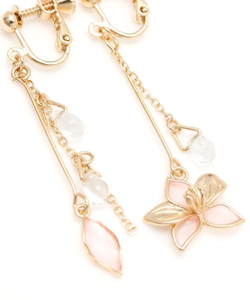 カヤ（カヤ）の「【カヤ】花冥利イヤリング（イヤリング・レディース・イエロー/ブルー/桜・FREE）」の12枚目の写真