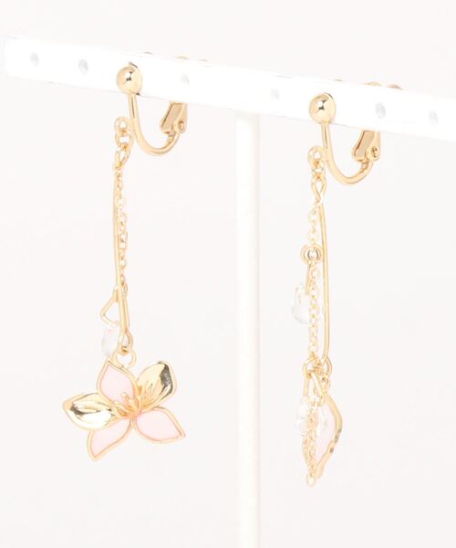 カヤ（カヤ）の「【カヤ】花冥利イヤリング（イヤリング・レディース・イエロー/ブルー/桜・FREE）」の13枚目の写真