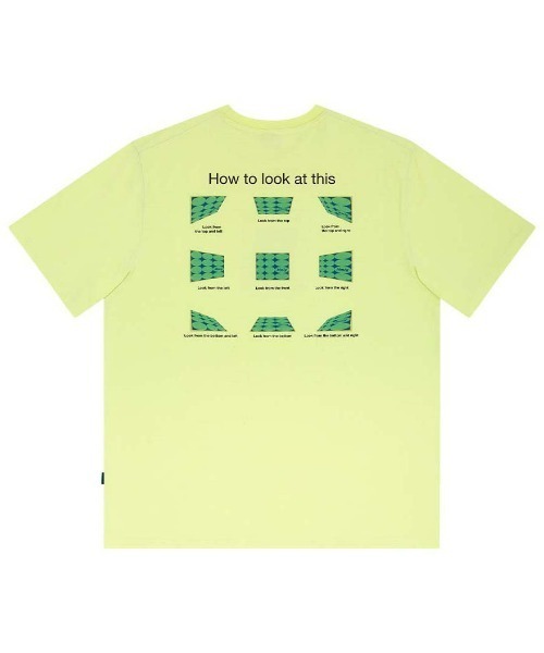 87mm(87mm)の「【87MM / Mmlg】MUSEUM HF-T / パルチムエムエム Mmlg ミュージアム HF グラフィック Tシャツ(Tシャツ/カットソー・レディース・ライム/ホワイト・MEDIUM/LARGE)」の7枚目の写真