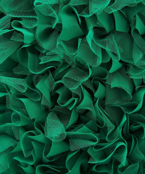 ODETTE E ODILE（オデットエオディール）の「フリルバスケット（かごバッグ・レディース・ネイビー/ケリー・FREE）」の6枚目の写真