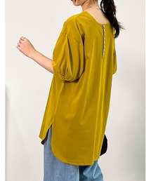 Re:EDIT | 前後2WAYシルケットカットソーチュニック(Tシャツ/カットソー)