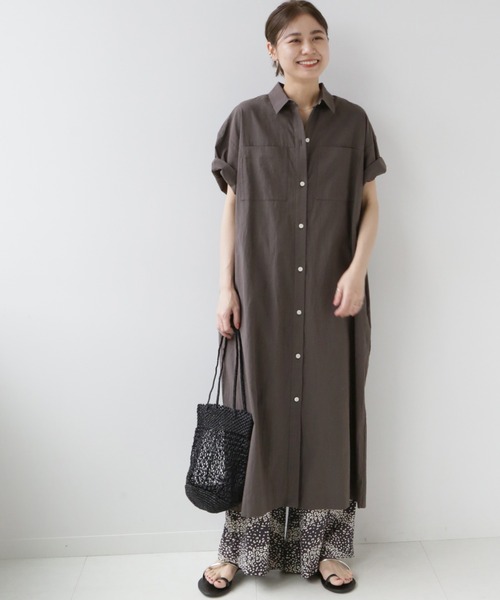 ✨新品✨JOURNAL STANDARD relume ワークシャツワンピース JOURNAL STANDARD relume - 美品 23AW JOURNAL STANDARD