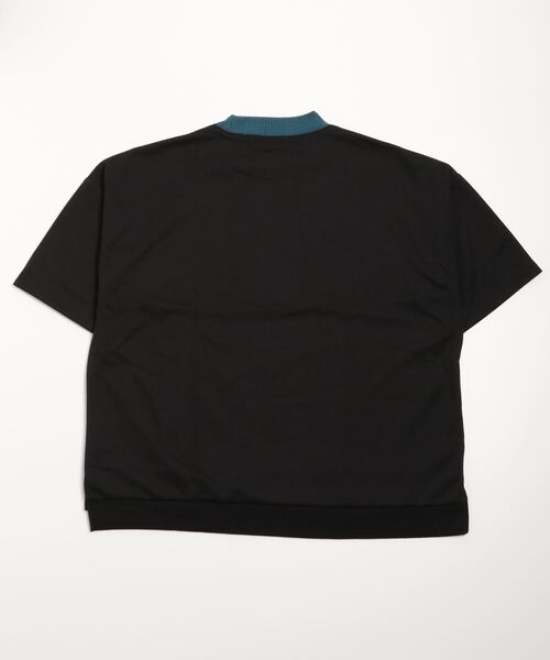 Confirm（コンファーム）の「リブカラービッグシルエットTシャツ【Confirm】（Tシャツ/カットソー・メンズ・ライトグレー/ネイビー/グリーン/ブラック/グレイッシュベージュ・M/L）」の8枚目の写真