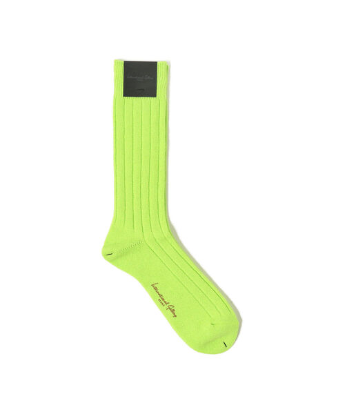 International Gallery BEAMS（インターナショナルギャラリービームス）の「International Gallery BEAMS / ブークレソックス（ソックス/靴下・メンズ・オフホワイト/ナチュラル/ブルー系その他/グリーン系その他4/オレンジ/ライトブラウン/ブラック・ONE SIZE）」の5枚目の写真