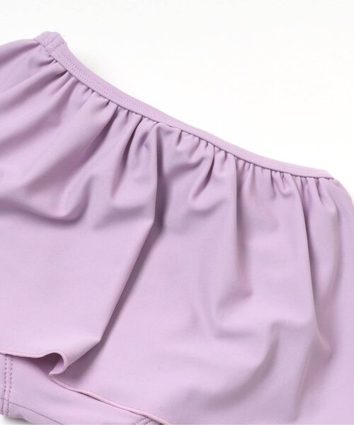 BREEZE（ブリーズ）の「2色2柄セパレート水着_UVカット（水着・キッズ・ミント/ラベンダー・120/80/90/100/110/140/130）」の5枚目の写真