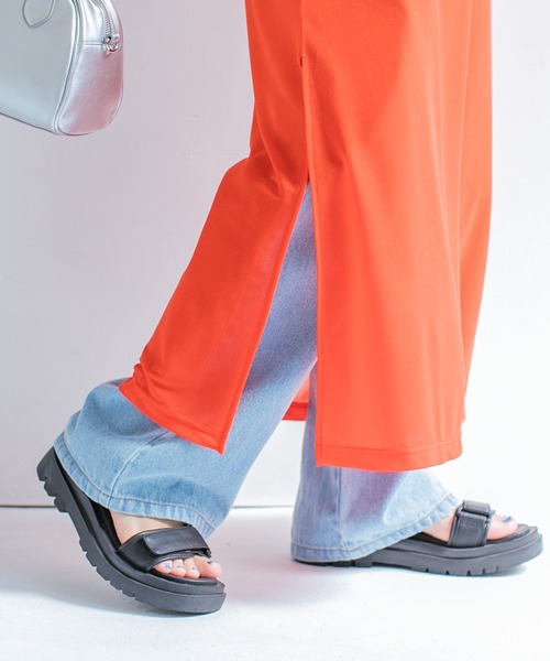 PBLIM(ページボーイリム)の「PAGEBOYLIM/シアーキャミワンピ(ワンピース・レディース・オレンジ/グリーン・FREE)」の5枚目の写真