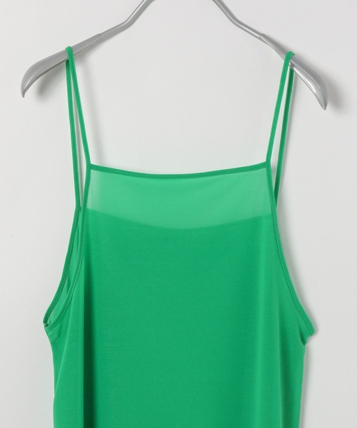 PBLIM(ページボーイリム)の「PAGEBOYLIM/シアーキャミワンピ(ワンピース・レディース・オレンジ/グリーン・FREE)」の14枚目の写真