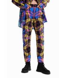 Maria Escote チェック パンツ PSHICO