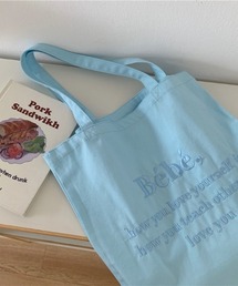 Bebeロゴ刺繍トートバッグ